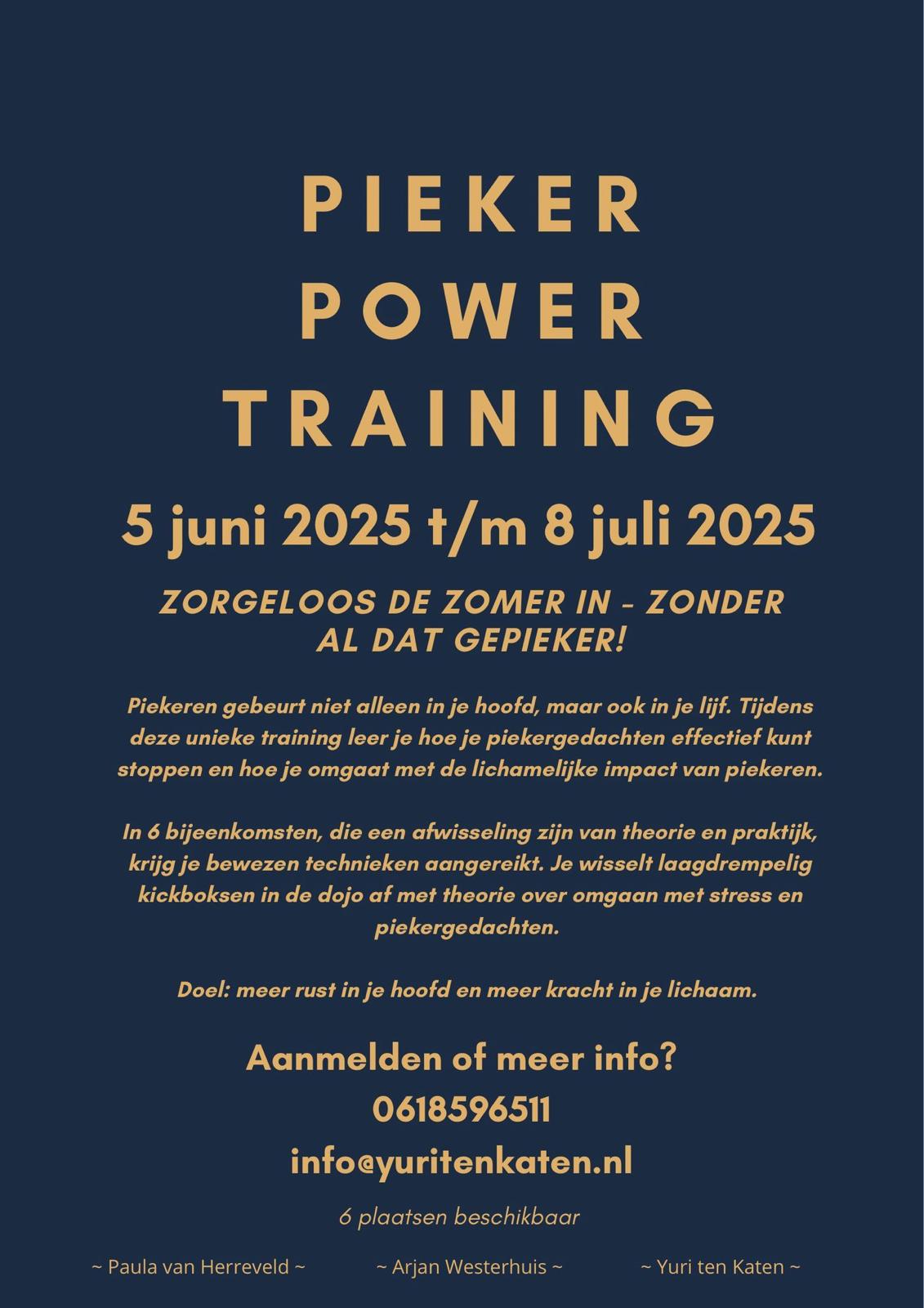 Pieker Power Training